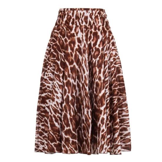  사만다 성 미디 스커트 아스터  요크  베이지 카멜