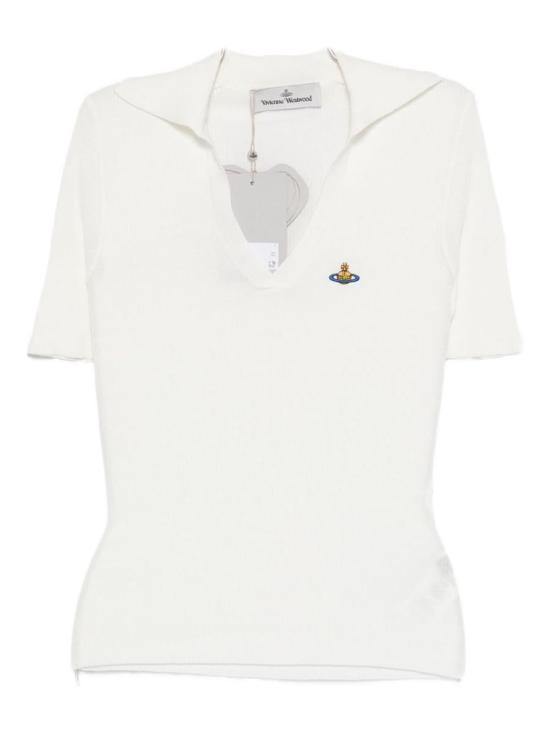 25SS 비비안웨스트우드 MARINA 마리나 오브 자수 폴로 스웨터 18030040Y003FA401 DOM