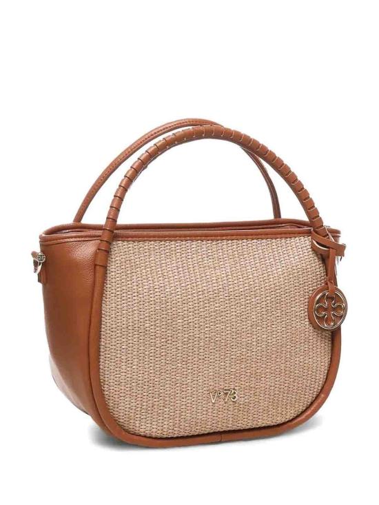 25SS 브이73 크로스백 73BS90002FLAMINIANATCUOIO Brown - V73