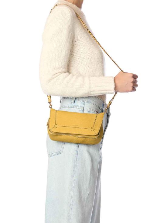  제롬 드레이퓌스 숄더백 45BOBISVANUBUCKMIMOSA Yellow - JEROME DREYFUSS