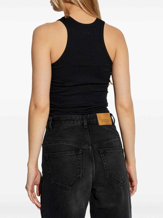 25FW 이자벨마랑 민소매 티셔츠 TS0225FAA2N39I01BK Black - ISABEL MARANT