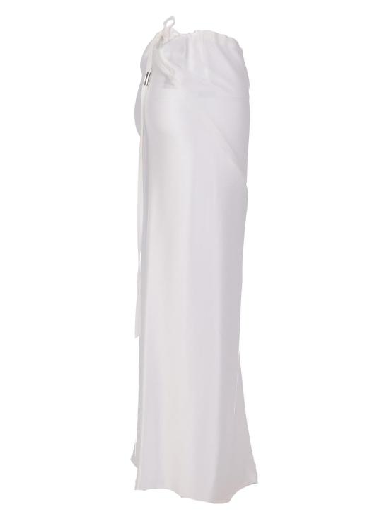 25SS 앤 드뮐미스터 미디 스커트 B0010457FA573002 Beige - ANN DEMEULEMEESTER