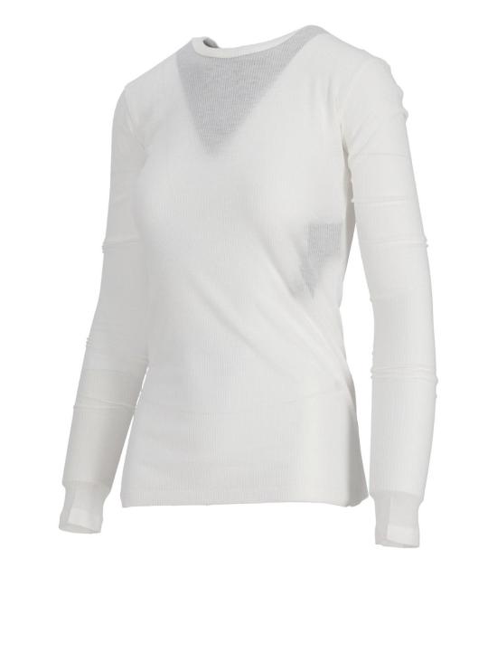 25SS 앤 드뮐미스터 긴팔 티셔츠 B0011488FA570002 Beige - ANN DEMEULEMEESTER