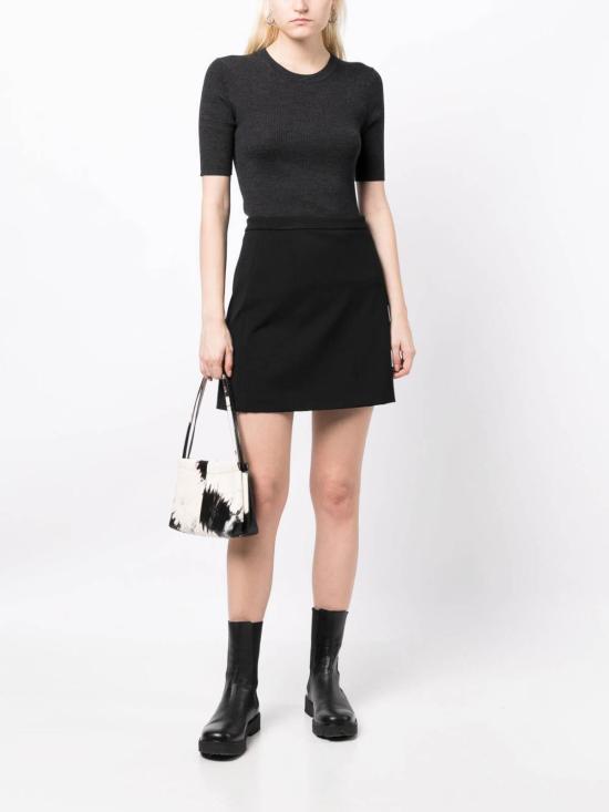 25FW 파로쉬 반팔 티셔츠 D510795LEILA24037 Dark Grey - PAROSH