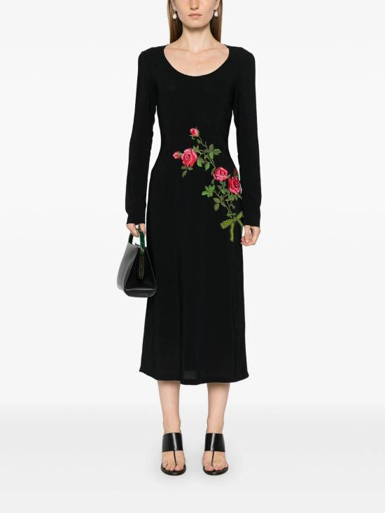  비베타 미디 스커트 VS2AB0131TE0579000 Black - VIVETTA