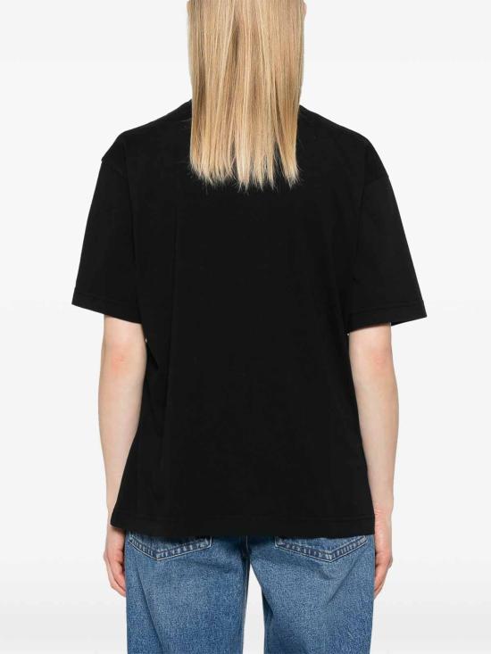  메릴 로지 반팔 티셔츠 300326WF24BLACK Black - MERYLL ROGGE