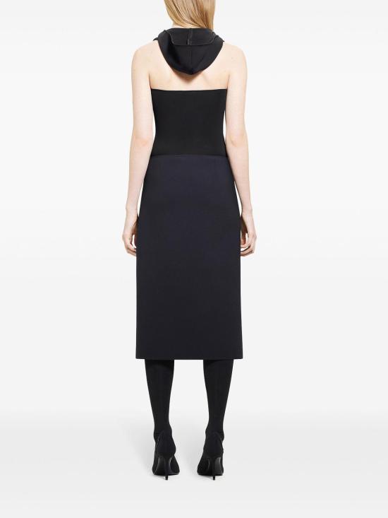 25FW 쿠레쥬 바디수트 티셔츠 424JBD108PL01599999 Black - COURREGES