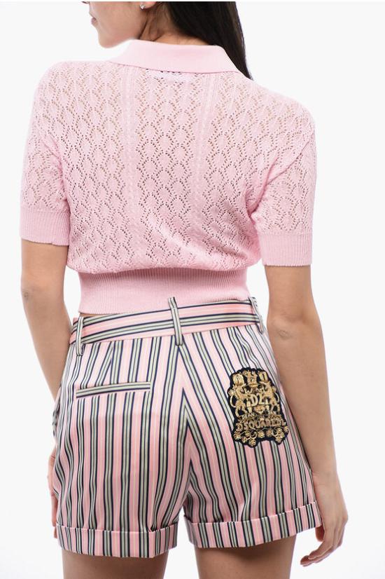  디스퀘어드2 폴로 티셔츠 S72HA1188 D13009 396 Pink - DSQUARED2