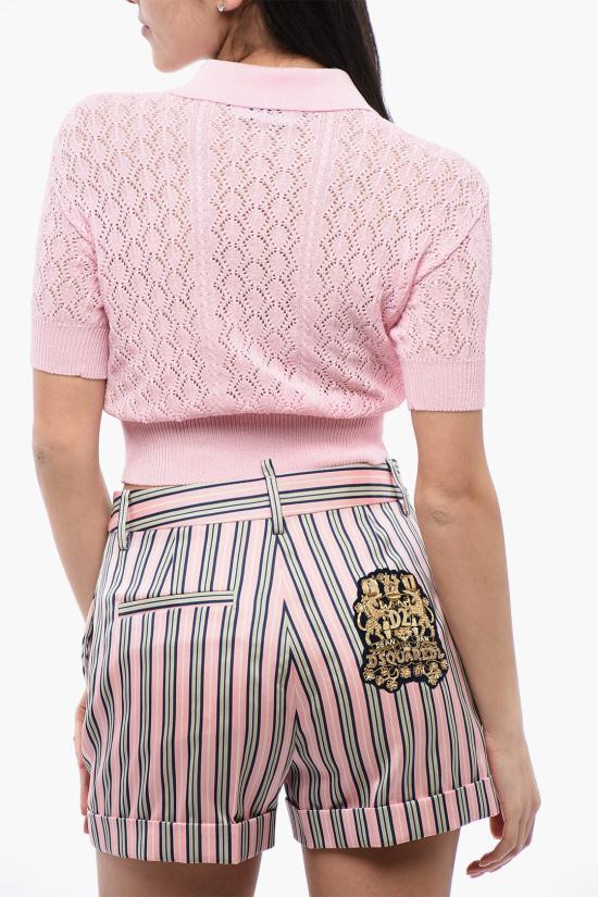  디스퀘어드2 폴로 티셔츠 S72HA1188 D13009 396 Pink - DSQUARED2