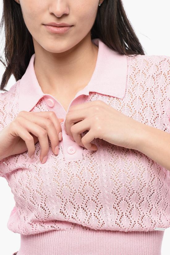  디스퀘어드2 폴로 티셔츠 S72HA1188 D13009 396 Pink - DSQUARED2