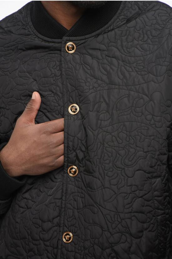  베르사체 봄버 자켓 1013890 1A10021 1B000 Black - VERSACE