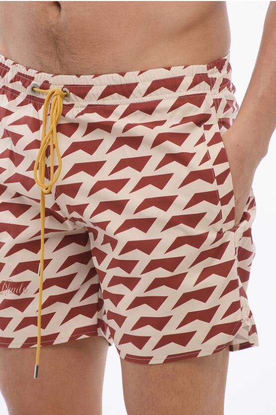  루드 스윔팬츠 RHPS24SH04 448307 1307 Beige Marrone - RHUDE