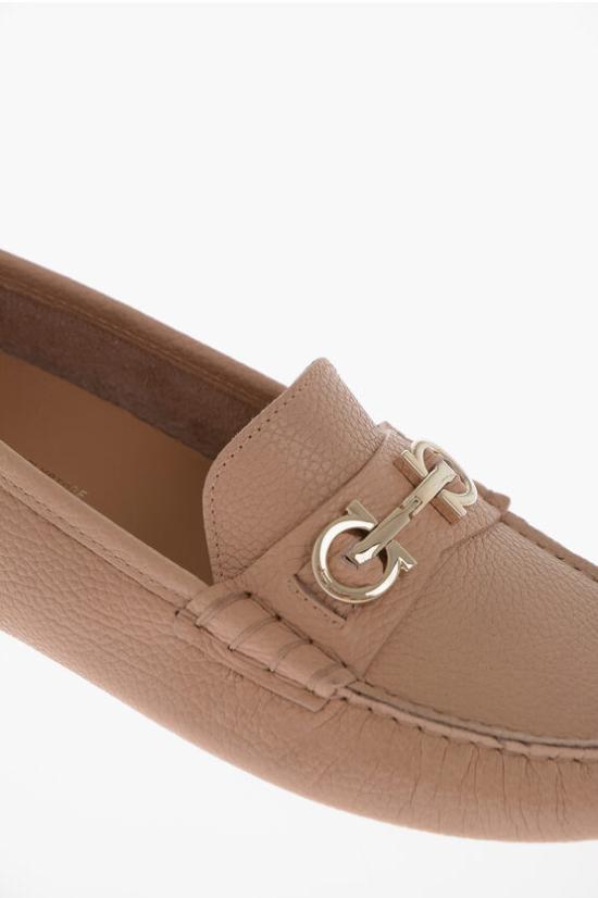  살바토레 페라가모 로퍼 01E393 001 ODILIA1 AMARETTI1C Beige - SALVATORE FERRAGAMO