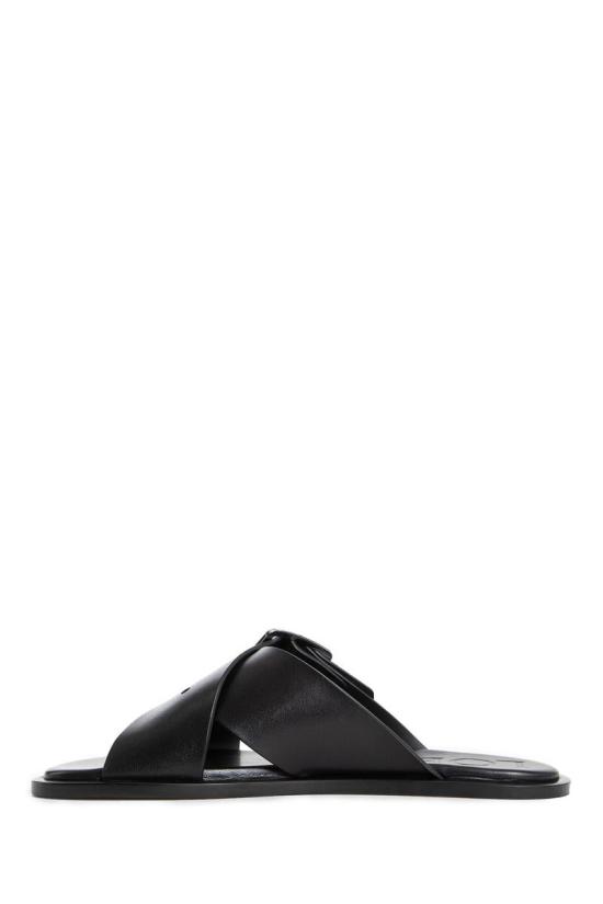 25SS 로에베 뮬/슬리퍼 LWW1465X03 1100 Black - LOEWE