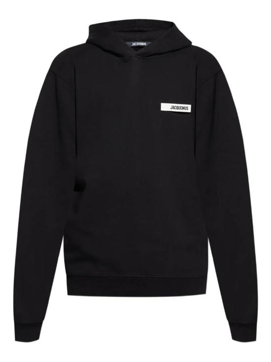 25FW 자크뮈스 후드 티셔츠 HOM00247AJ00126 990 Black