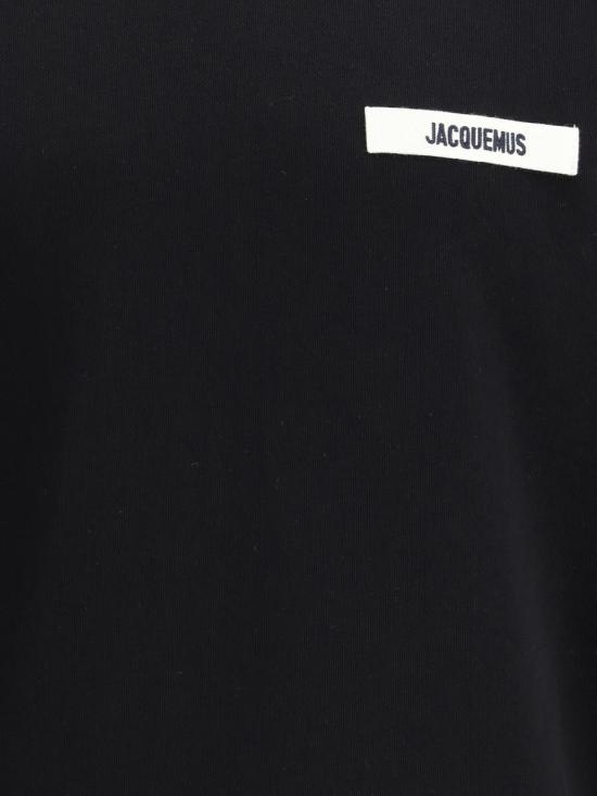 26SS 자크뮈스 그로그랭 후드 티셔츠  HOM00247AJ00126 990 Black - JACQUEMUS