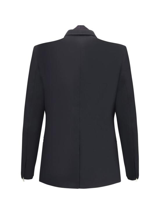 25FW 카사블랑카 수트 자켓 MPF25JK38001 BLACK Black - CASABLANCA