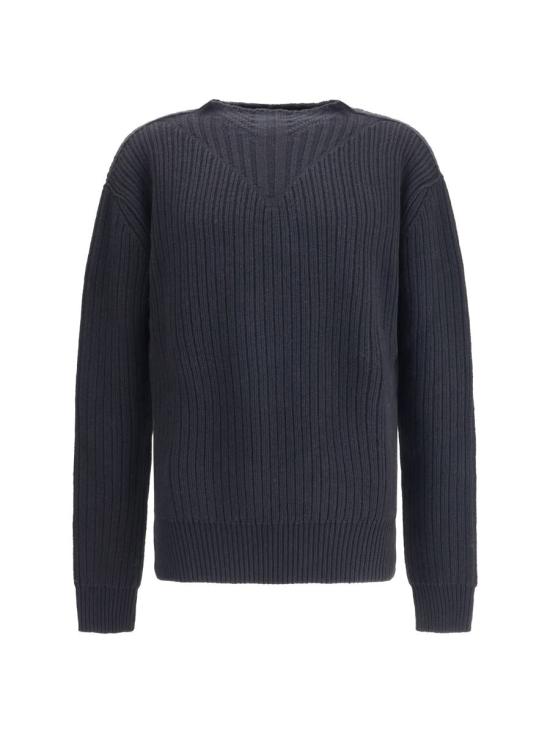 25FW 릭 오웬스 스웨터 RU02E1649KWV 09 Black