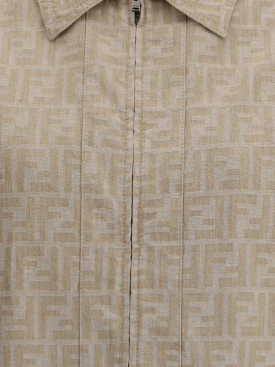 25FW 펜디 자켓 FLF790ASMF F1SAZ Beige - FENDI