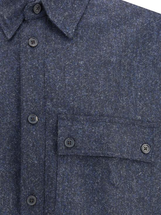 25FW 톰브라운 긴팔 셔츠 MWL420A05385 415 BLUE - THOM BROWNE