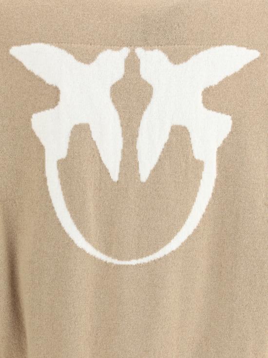 25FW 핑코 긴팔 티셔츠 105561A2SI MZ2 BEIGE - PINKO