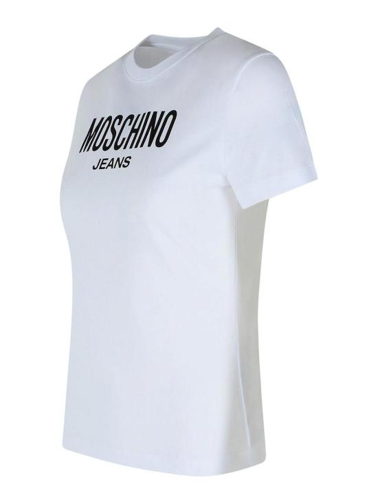  모스키노 반팔 티셔츠 K1J071882367001 White - MOSCHINO