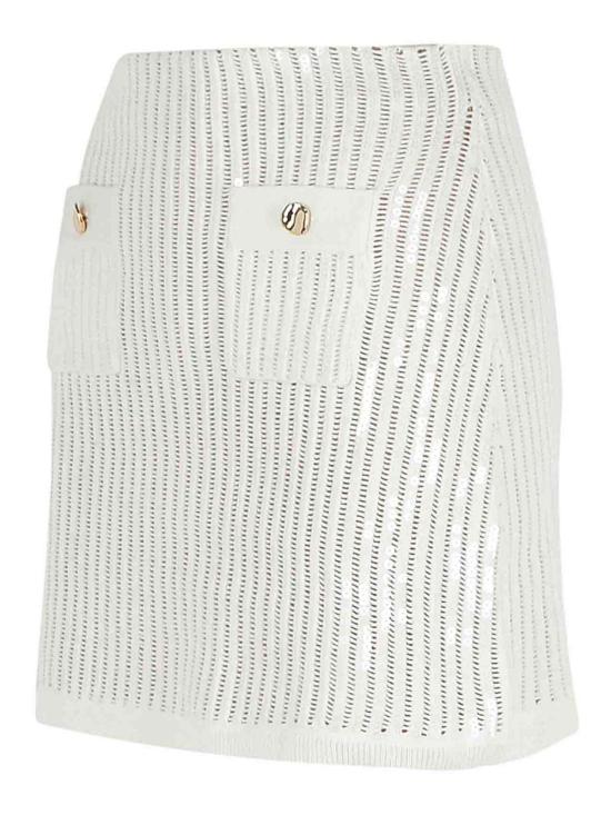 25SS 셀프 포트레이트 숏 스커트 SS25126SKWWHITE White - SELF PORTRAIT