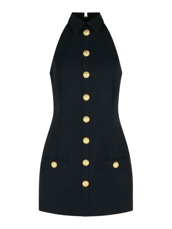 25FW 발망 미디 스커트 FF1R5131WC090PA Black