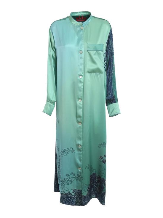  폴 레스트레스 슬리퍼스 롱 원피스 AB006666TE00645137 Green