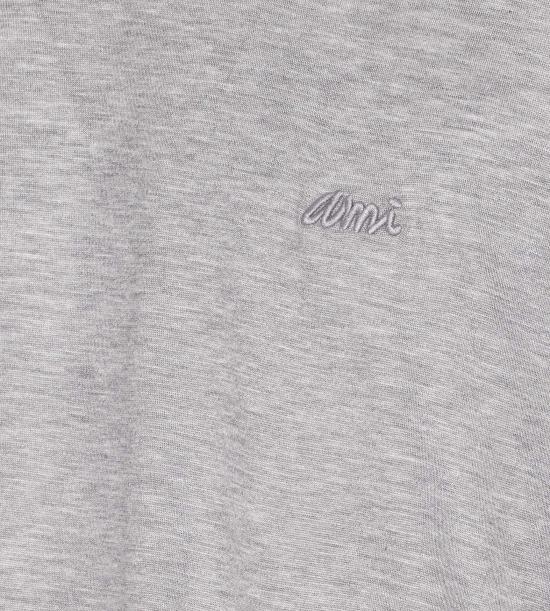 25FW 아미 알렉산드르 마티우시 반팔 티셔츠 UTS333 JE0124055 Grey - AMI ALEXANDRE MATIUSSI