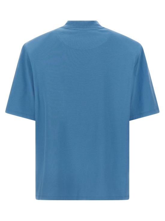 25FW 디 아티코 반팔 티셔츠 251WCT00173015 Light Blue - THE ATTICO