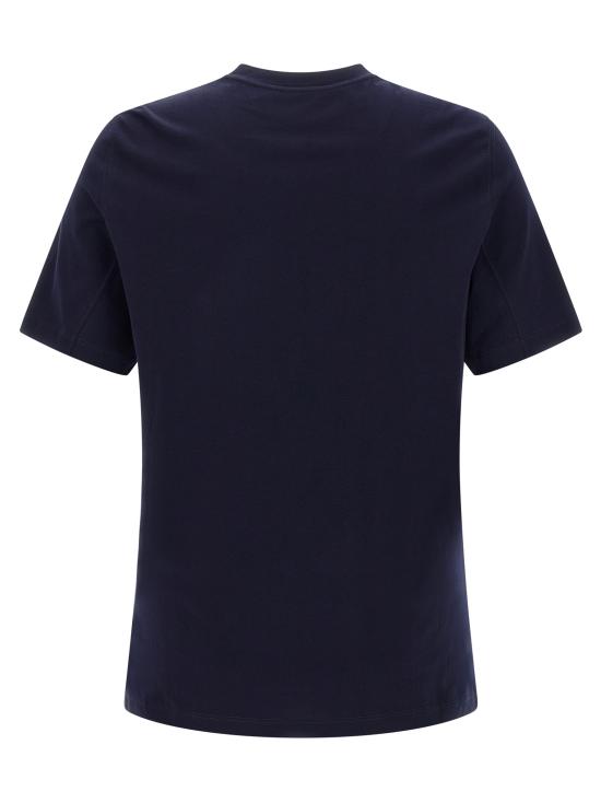 26SS 브루넬로 쿠치넬리 반팔 티셔츠 M0B138440CD325 Blue - BRUNELLO CUCINELLI