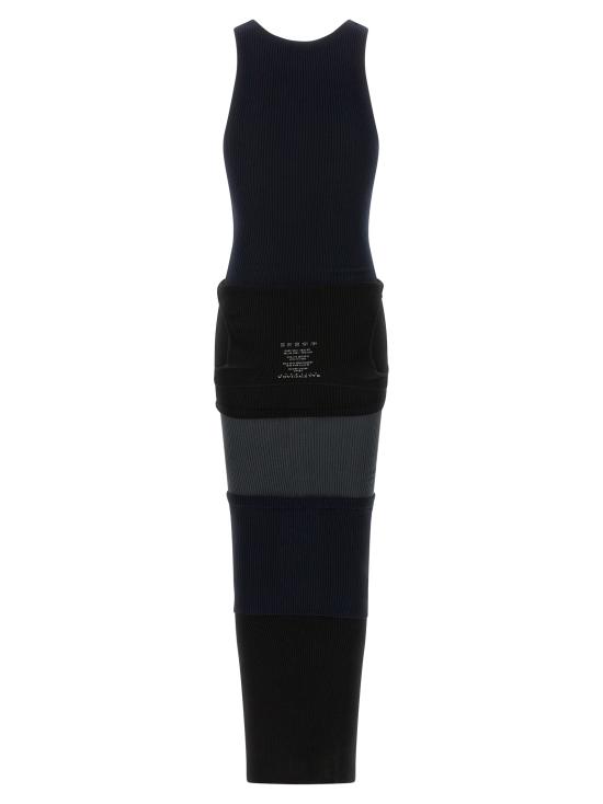 25FW 발렌시아가 롱 원피스 831075T33901060 Black - BALENCIAGA