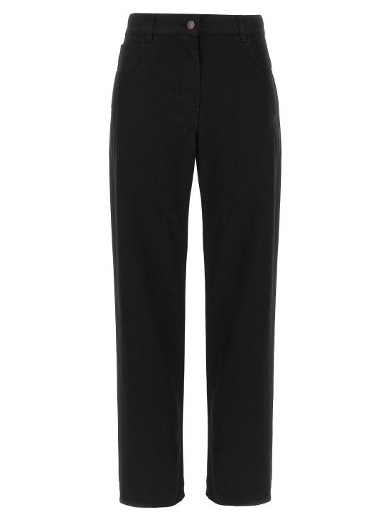 25FW 더로우 데님 팬츠 10000W3912BLK Black