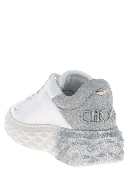 25FW 지미추 스니커즈 DIAMONDMAXIVWHITESILVER Silver - JIMMY CHOO