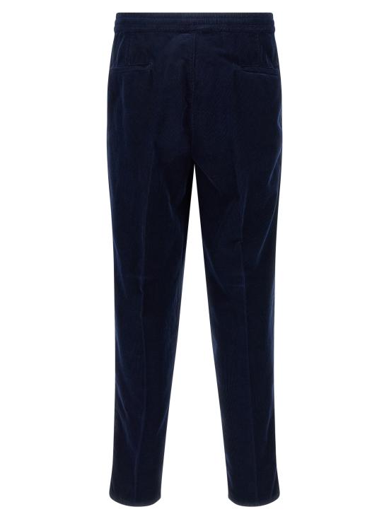 25FW 브루넬로 쿠치넬리 스트레이트 팬츠 M279UE1710C2517 Blue - BRUNELLO CUCINELLI