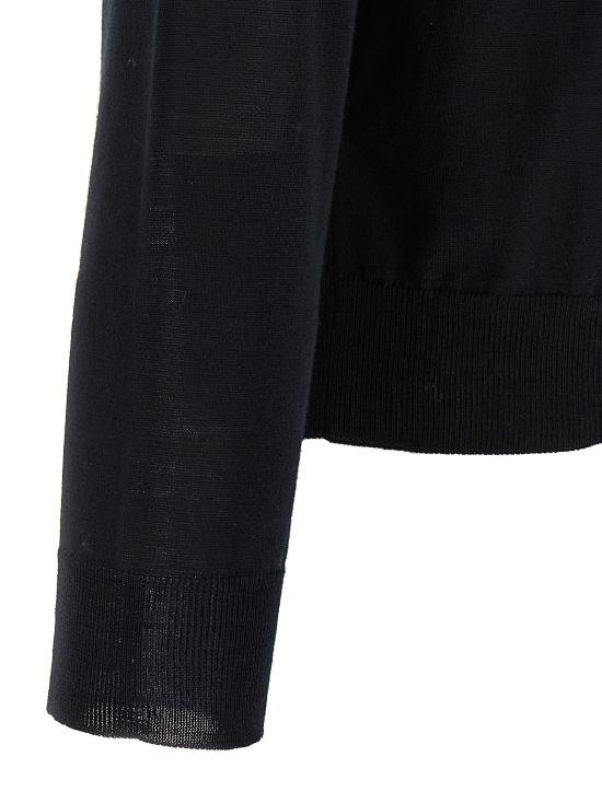 25FW 발렌티노 가라바니 스웨터 V3KC35GB0U0NO Black - VALENTINO GARAVANI