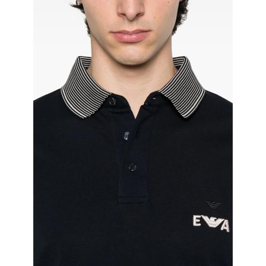 25FW 엠포리오 아르마니 폴로 티셔츠 AF12955 EM002992 UB118 BLUE - EMPORIO ARMANI