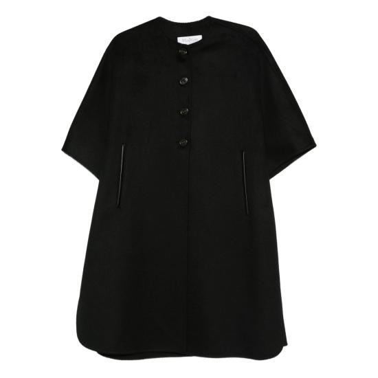 25FW 막스마라 케이프 MORIANA 883 004 BLACK