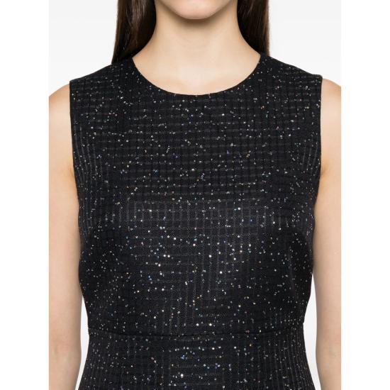 25FW 막스마라 스튜디오 숏 원피스 ABADAN 353 002 BLUE - MAX MARA STUDIO