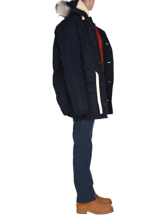  나이젤 카본 스트레이트 팬츠 NCOSAW21P56 BLACKNAVY BLUE - NIGEL CABOURN