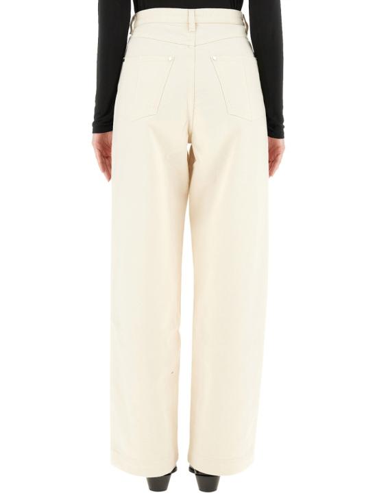  피터도 스트레이트 팬츠 U172DE CO050OFFWHITE - PETER DO