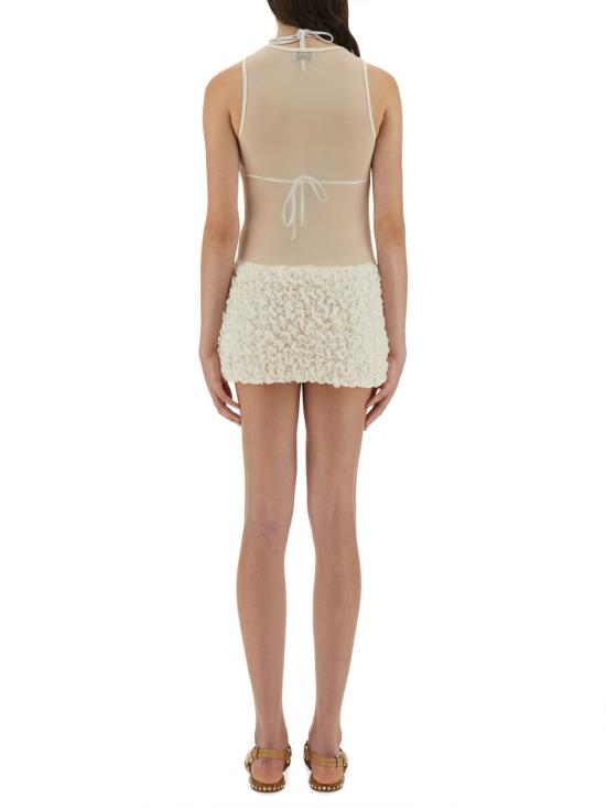 25SS 셀리아 리치우드 미디 원피스 PONCIKMINIDRESS RAW WHITE - SELIA RICHWOOD