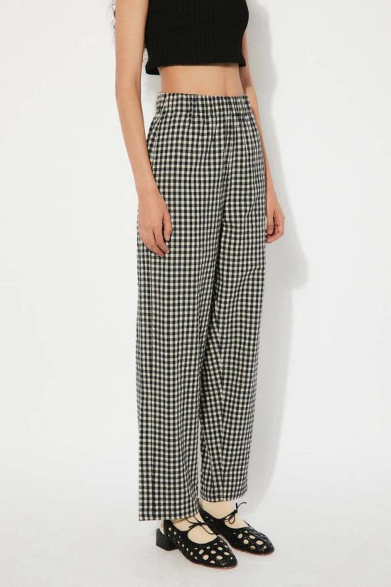  리타 팬츠 로우 셉  블랙 깅엄 - RITA