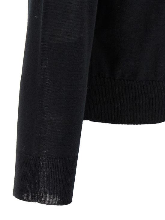 25FW 발렌티노 가라바니 스웨터 V3KC35GB0U0NO Black - VALENTINO GARAVANI