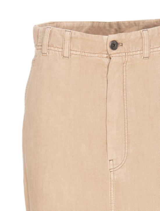 25SS 브루넬로 쿠치넬리 롱 스커트 ML996G3822C2910 Beige - BRUNELLO CUCINELLI