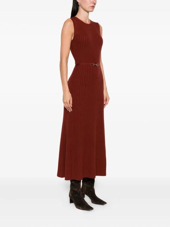 25FW 가브리엘라허스트 롱 원피스 4259600A004BTS Bordeaux - GABRIELA HEARST