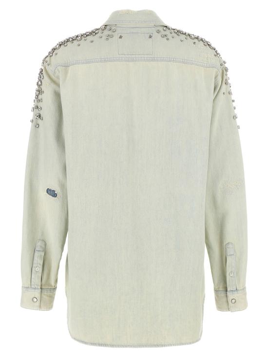25FW 골든구스 블라우스 GWP00589P0006275010050100 Light Blue - GOLDEN GOOSE