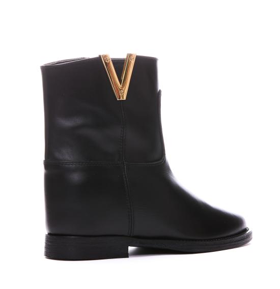 25FW 비아로마 부츠 2576 776NERO Black - VIA ROMA