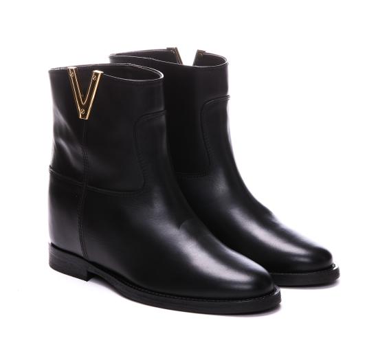 25FW 비아로마 부츠 2576 776NERO Black - VIA ROMA